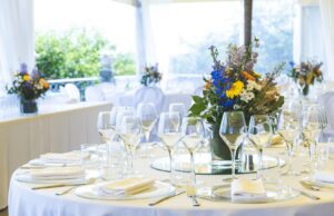 How To Choose The Right Catering Company For Your Wedding Day dressed wedding table
