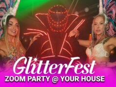 Glitterfest Zoom Party at your house