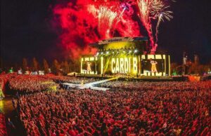 Wireless Festival announce their biggest lineup EVER! Cardi B at Wireless Festival stage photo