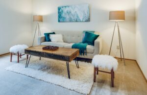 Where To Place Floor Lamps In A Home Photo of a living room with two floor lamps