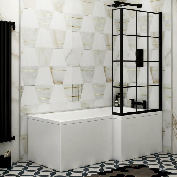 L Shaped Bath | Royal Bathrooms