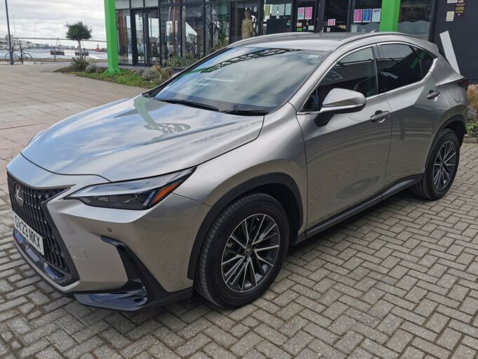 Photo of a Silver Lexus NX 450h plugin hybrid