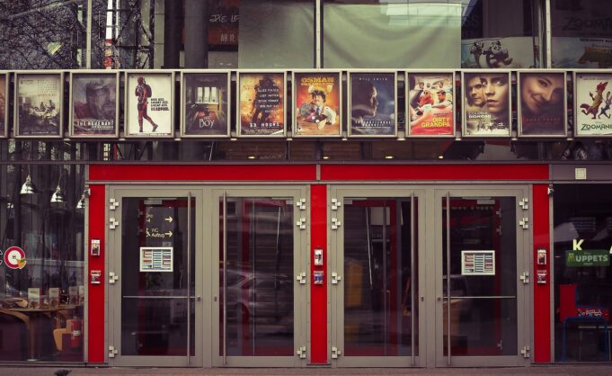 Movie theater, Movies, Entrance image