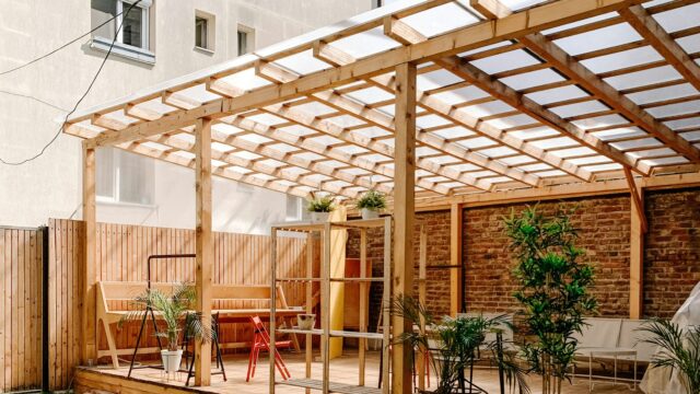 How to Convert Sun Shade Sail into Pergola Covers?