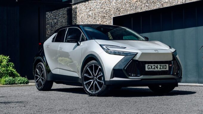 Photo of a Silver and Black Toyota C-HR PHEV