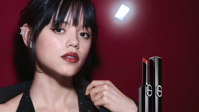Jenna Ortega Stars in Dior’s Dazzling New Rouge Dior On Stage Lipstick Launch Jenna Ortega wears Rouge Dior On Stage