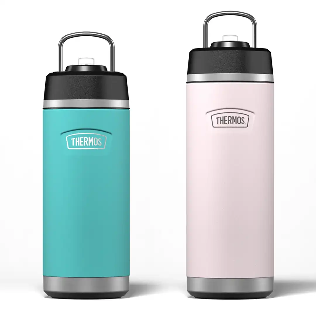 the ICON Flip Lid Bottle from Thermos. Available in 5 colourways