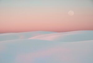 white sand