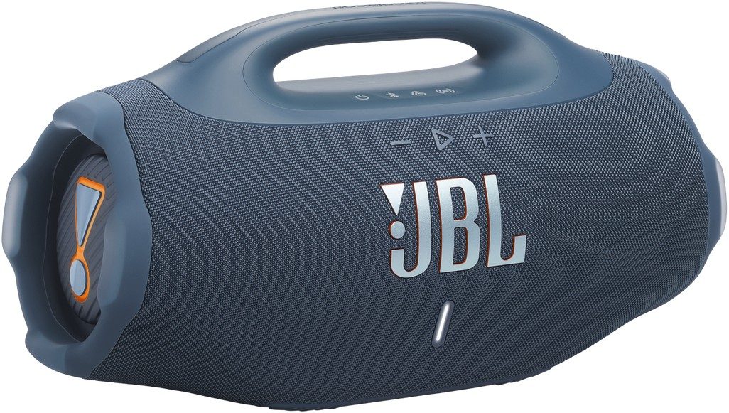 JBL Boombox 4 portable speaker in blue