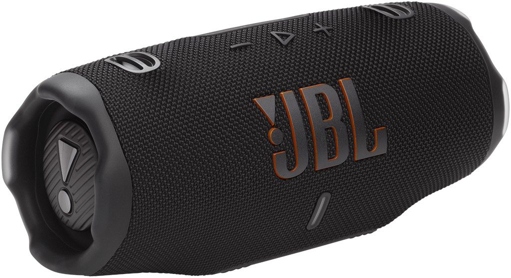 JBL Charge 6 portable Bluetooth speaker in black