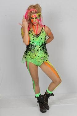 MTV Europe Music Awards 2010 - Exclusive Studio Kesha green