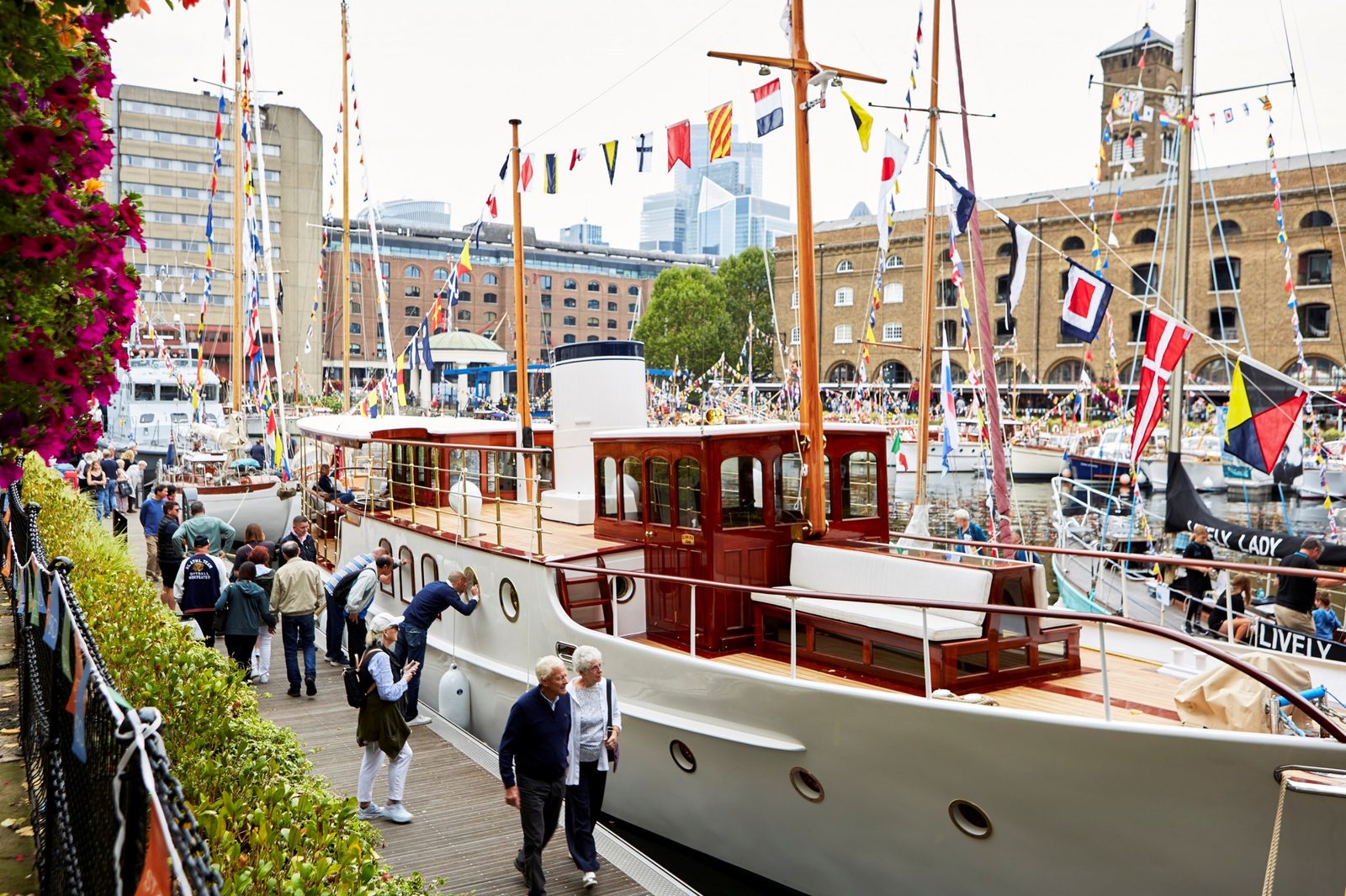 London's Classic Boat Festival Returns to St Katharine Docks This September