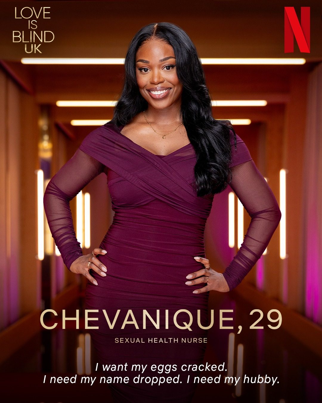 Chevanique, 29, from Birmingham