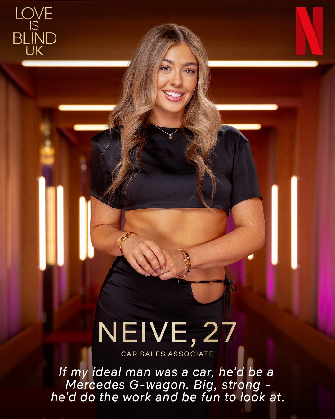 Neive, 27, from Perth, Scotland