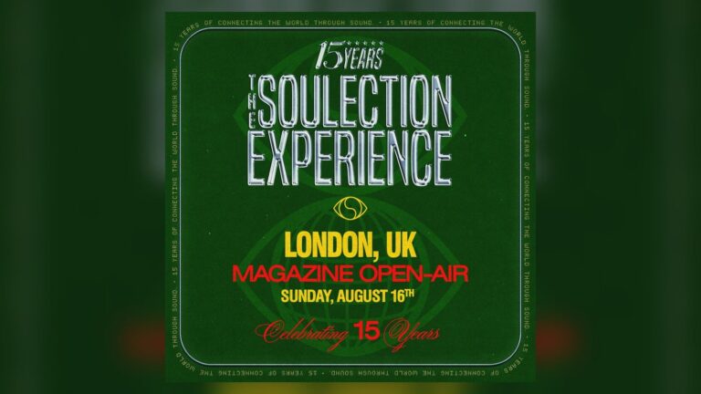 15 Years: The Soulection Experience at Magazine Open-Air